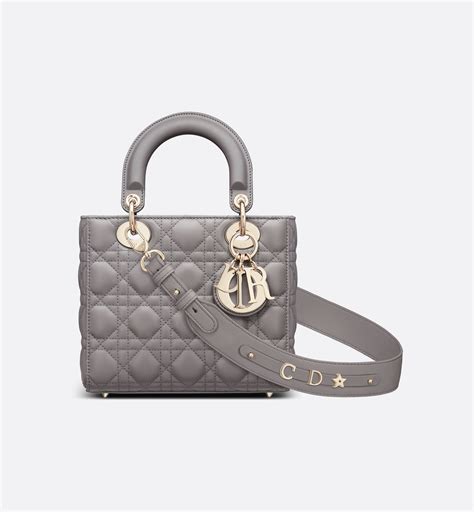 lady dior grey medium